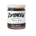 ZINDREW CHILI Crunchy Garlic Chili Oil OG BATCH. Premium Spicy, Savory