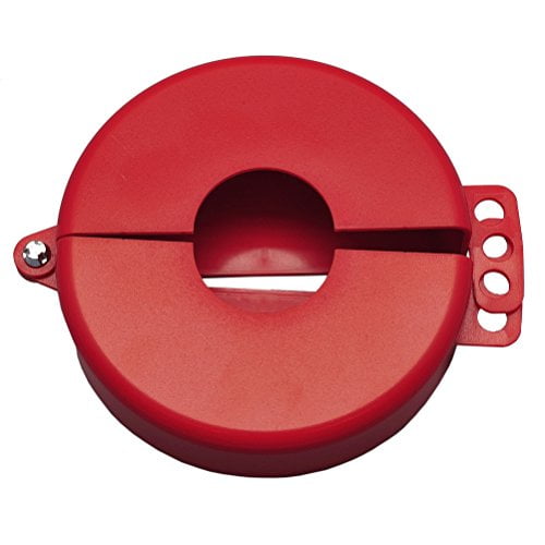 ZING 7104 RecycLockout Gate Valve Lockout, 2.25 Inch - 5 Inch, Recycled Plastic