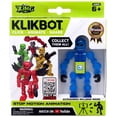 thumbnail image 1 of ZING KlikBot Translucent Action Figure, Blue, 1 of 1