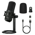 thumbnail image 1 of ZINGYOU Plug-and-Play Recording Pc Microphone Set, Studio-Quality USB Microphone for One-Button Mute and Real-Time Monitoring Free Installation and Use Stand, 1 of 7