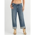 thumbnail image 1 of Jessica Simpson Women's and Women's Plus Zinnia Boyfriend Jeans, 25" Inseam, Sizes 2-24, 1 of 6