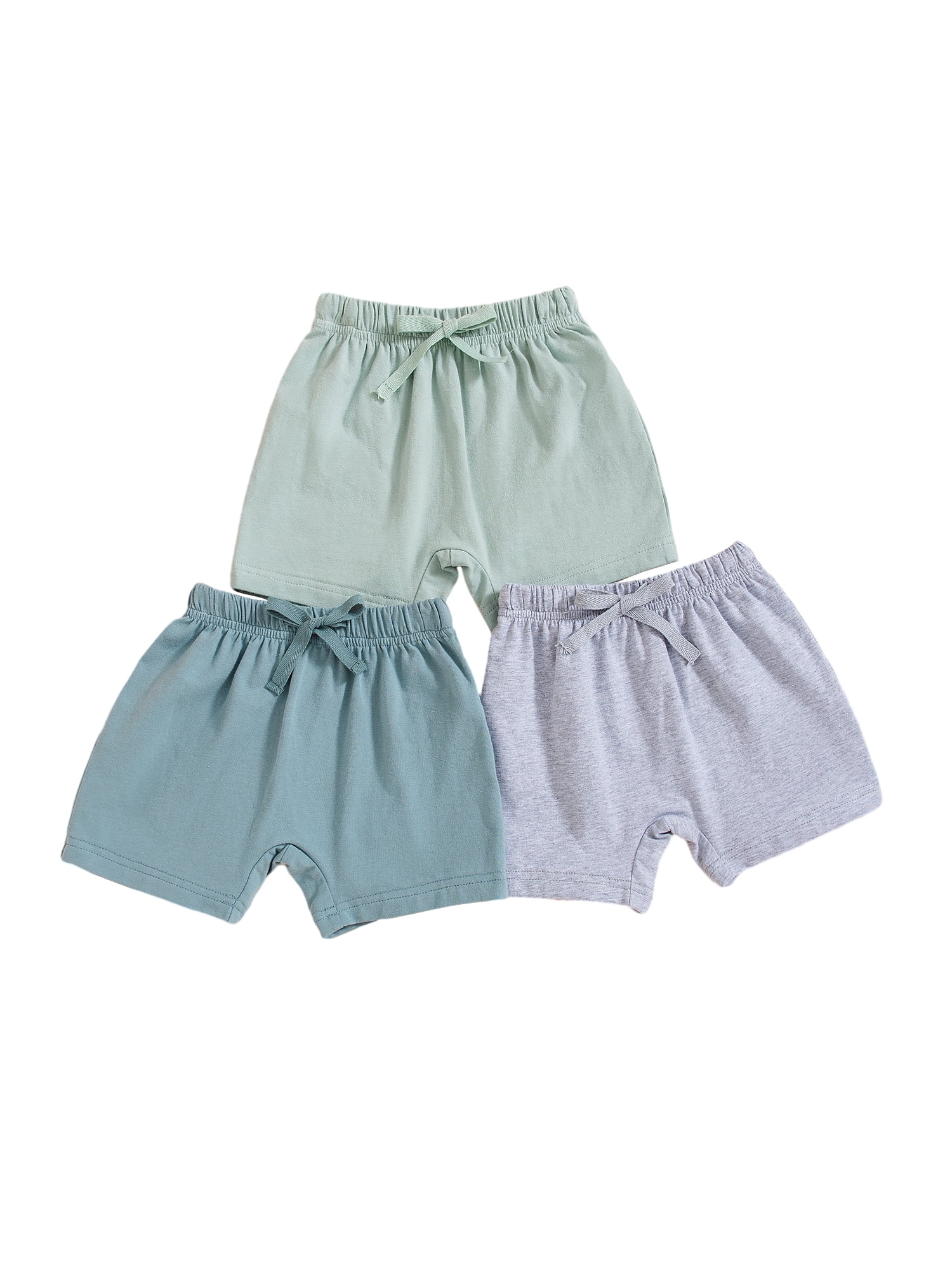 melt the lady baby short pants グレー Gerber_3-pack-baby-girls-