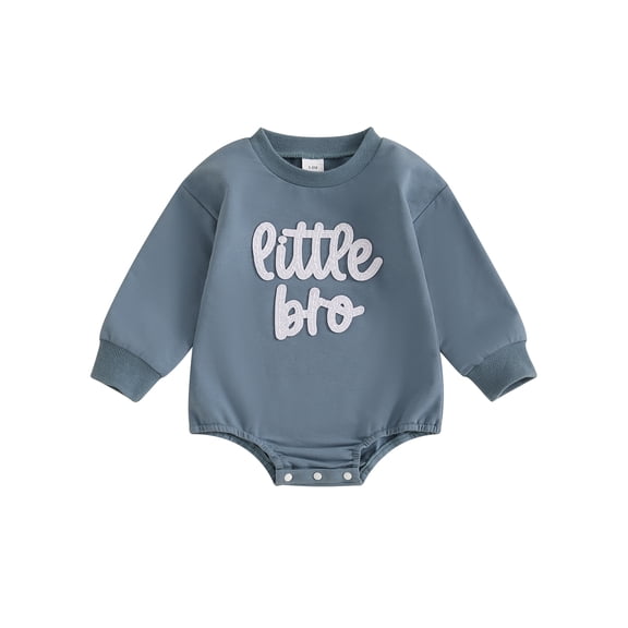 ZINTAOZT Newborn Halloween Outfit Girl Boy Little Boo Romper Bubble Sweatshirt Bodysuit Fall Halloween Baby Clothes