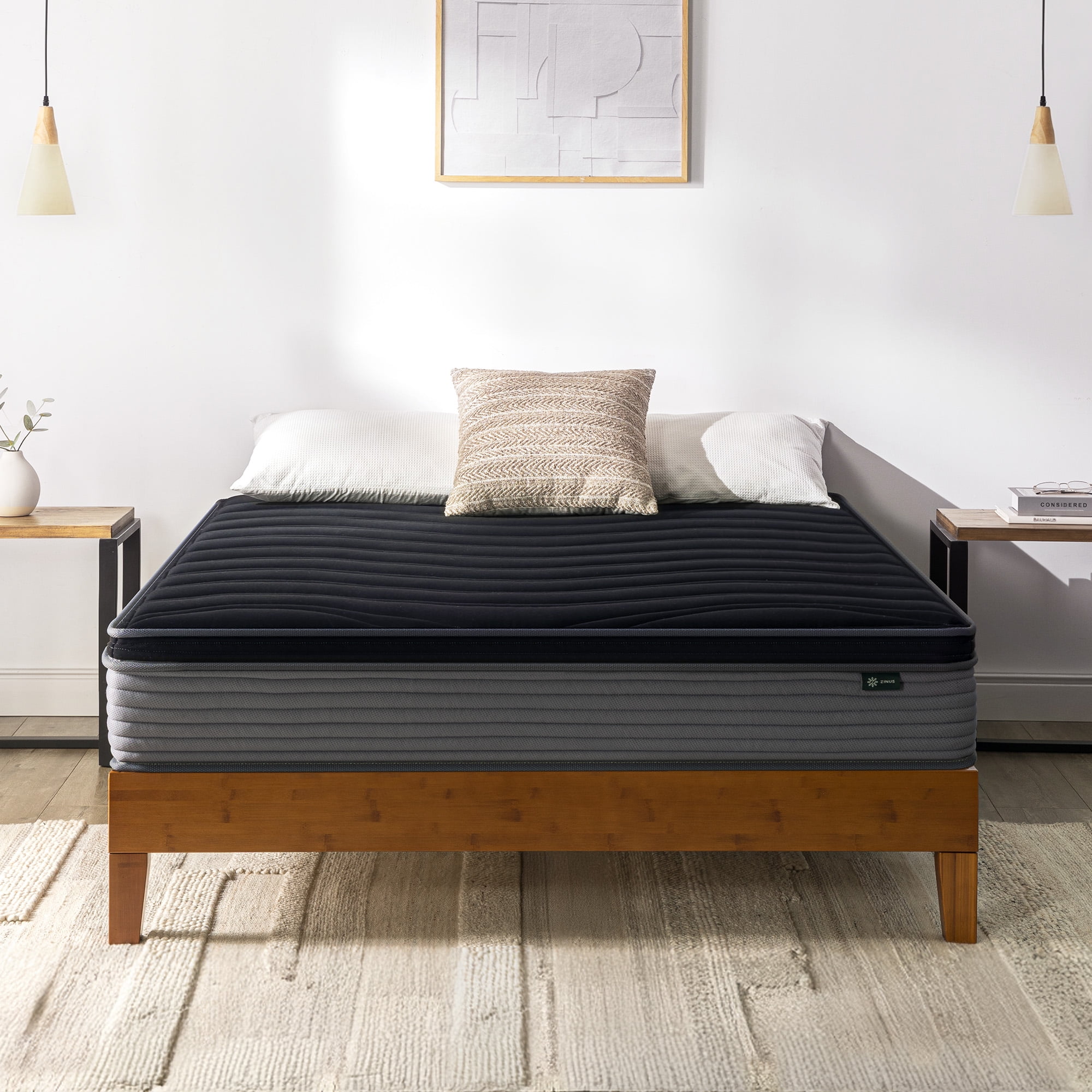 Zinus Tranquility 10" Medium Hybrid Mattress, Full