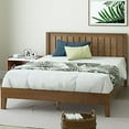 thumbnail image 1 of ZINUS Alexis Deluxe Wood Platform Bed Frame with Headboard / Wood Slat Support / No Box Spring Needed / Easy Assembly, Rustic Pine, Twin, 1 of 9