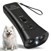 Rirool Anti Barking Control Device, Ultrasonic Dog Bark Deterrent with 3 Modes & LED Light, Dual Sensor Dog Training Tool, Safe for Humans & Dogs, up to 33FT Range