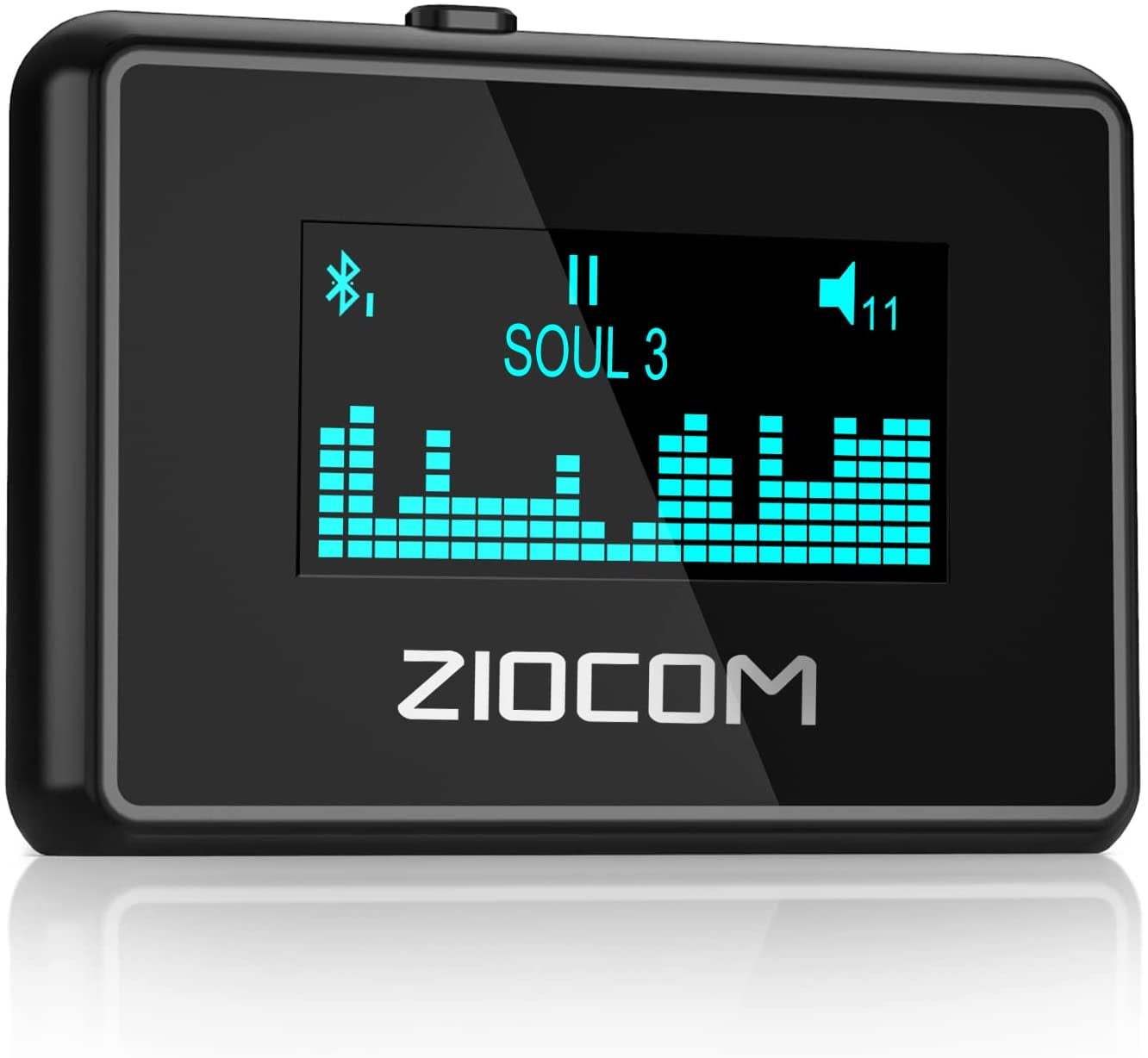 ZIOCOM Ricevitore Trasmettitore Bluetooth per TV, Display LCD