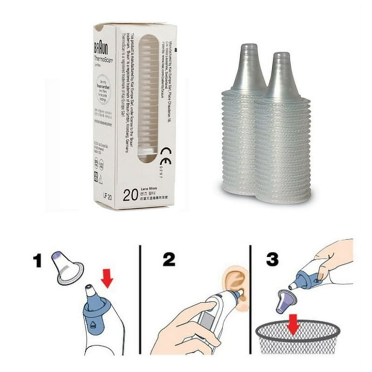 ZIOKOK Ear Thermometer Cover Lens Filters Probe Cover Caps For
