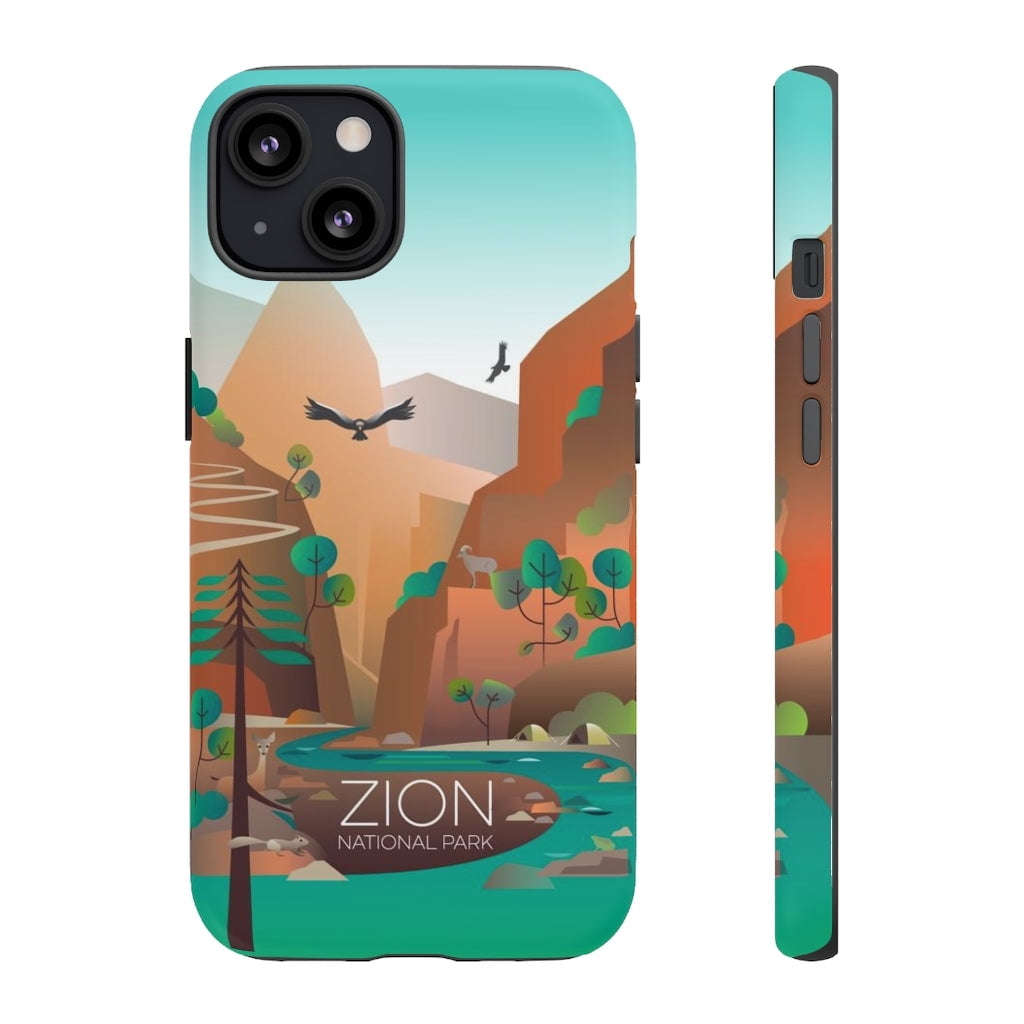 ZION NATIONAL PARK PHONE CASE