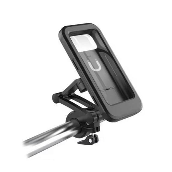 ZIOSTAND Motorcycle Bike Phone Holder Waterproof with TPU Touch Screen 360 Degree Universal Bicycle Mobile Mount for Phone less then 6.5 inch