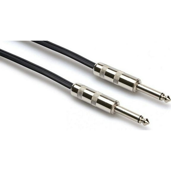 ZIP CABLE 1/4" TS - SAME BK 75FT