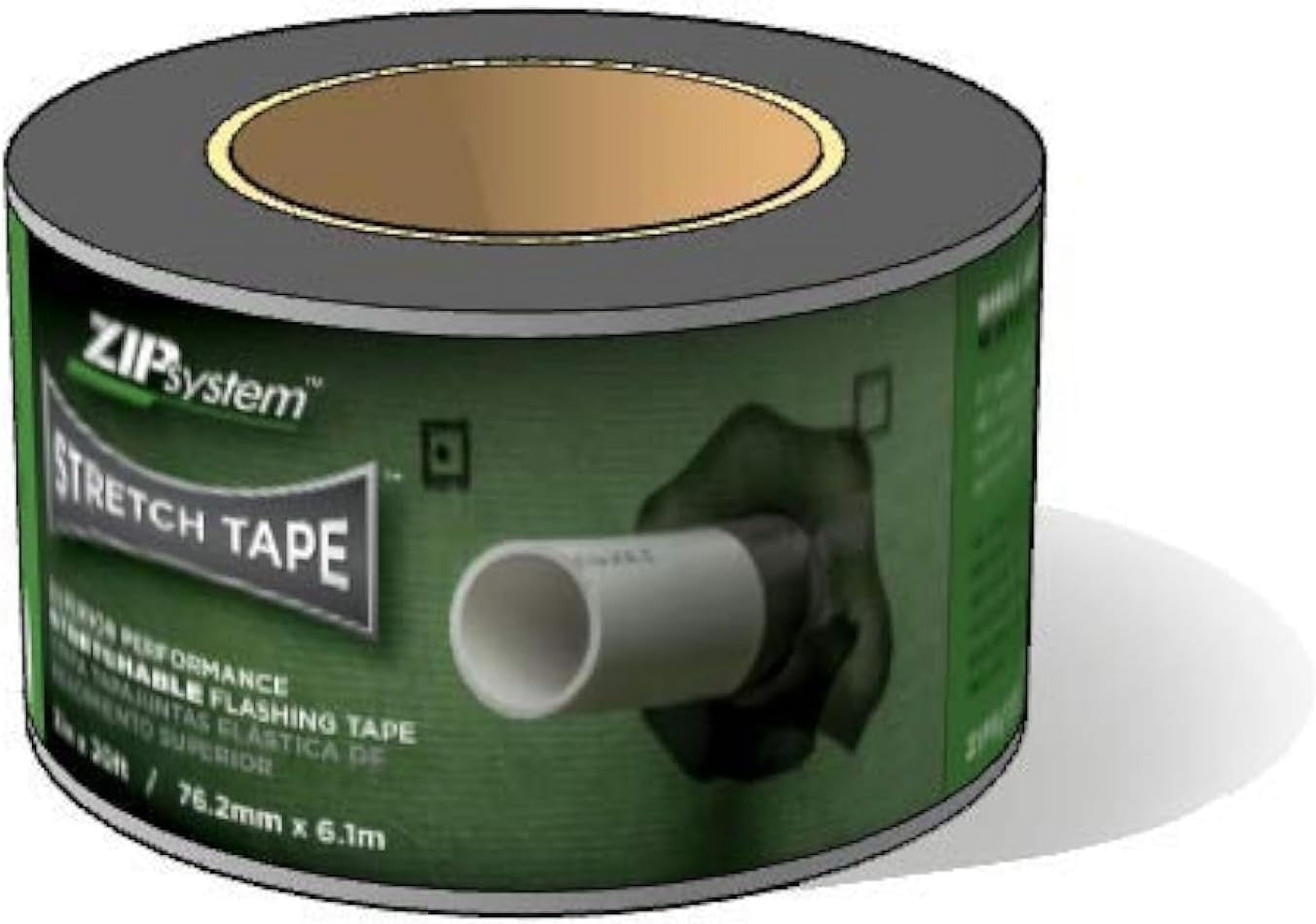 Huber ZIP System Flashing Tape, 3.75 in x 90 ft, Self-Adhesive Flashing  for Structural Panels, Doors-Windows Rough Openings