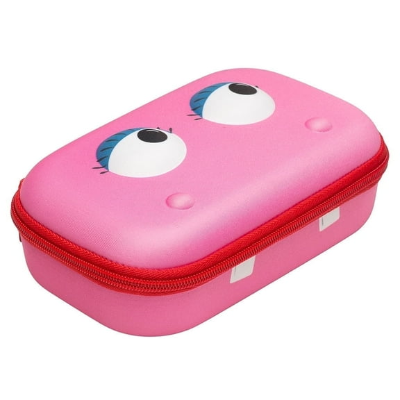 ZIPIT Beast Pencil Box | Large Capacity Pencil Case (Pink)