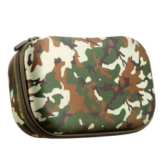 ZIPIT Camo Pencil Case, High Capacity Pencil Box (Camo Green)