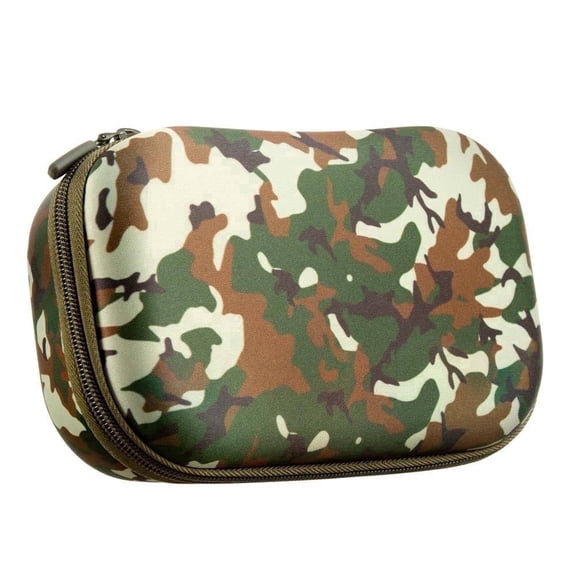 ZIPIT Camo Pencil Case, High Capacity Pencil Box (Camo Green)