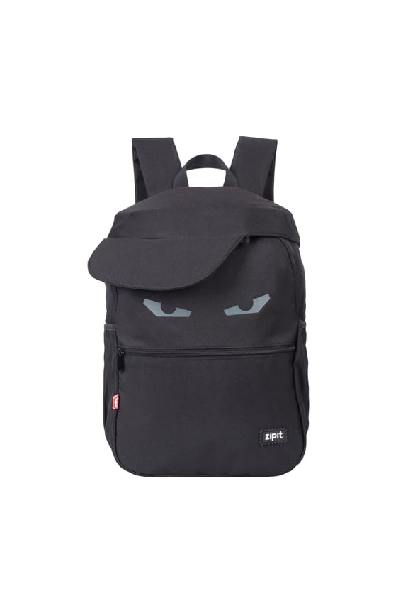 Capster Backpack for Boys, Large Capacity School Bag with Laptop Compartment, Durable Kids and Teen Backpack with Side Pockets, Black