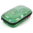 thumbnail image 1 of ZIPIT Clear Top Soccer Pencil Case for Boys, Durable Hard Shell Pencil Box for School, Large Capacity Stationery Organizer, 1 of 8