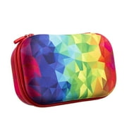 ZIPIT Colorz Pencil Box, Cute Pencil Case, Secure Zipper Closure (Kaleidoscope)