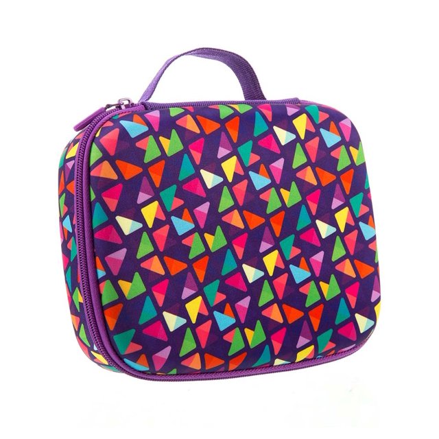 ZIPIT Colorz Jumbo Box, Purple Triangles