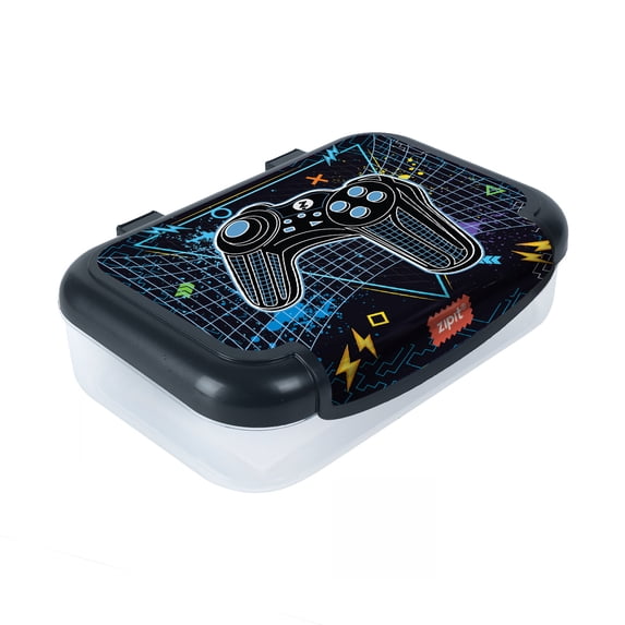 ZIPIT Recycled Plastic Pencil Box for Boys, Durable Case for Elementary and Preschool, Gaming