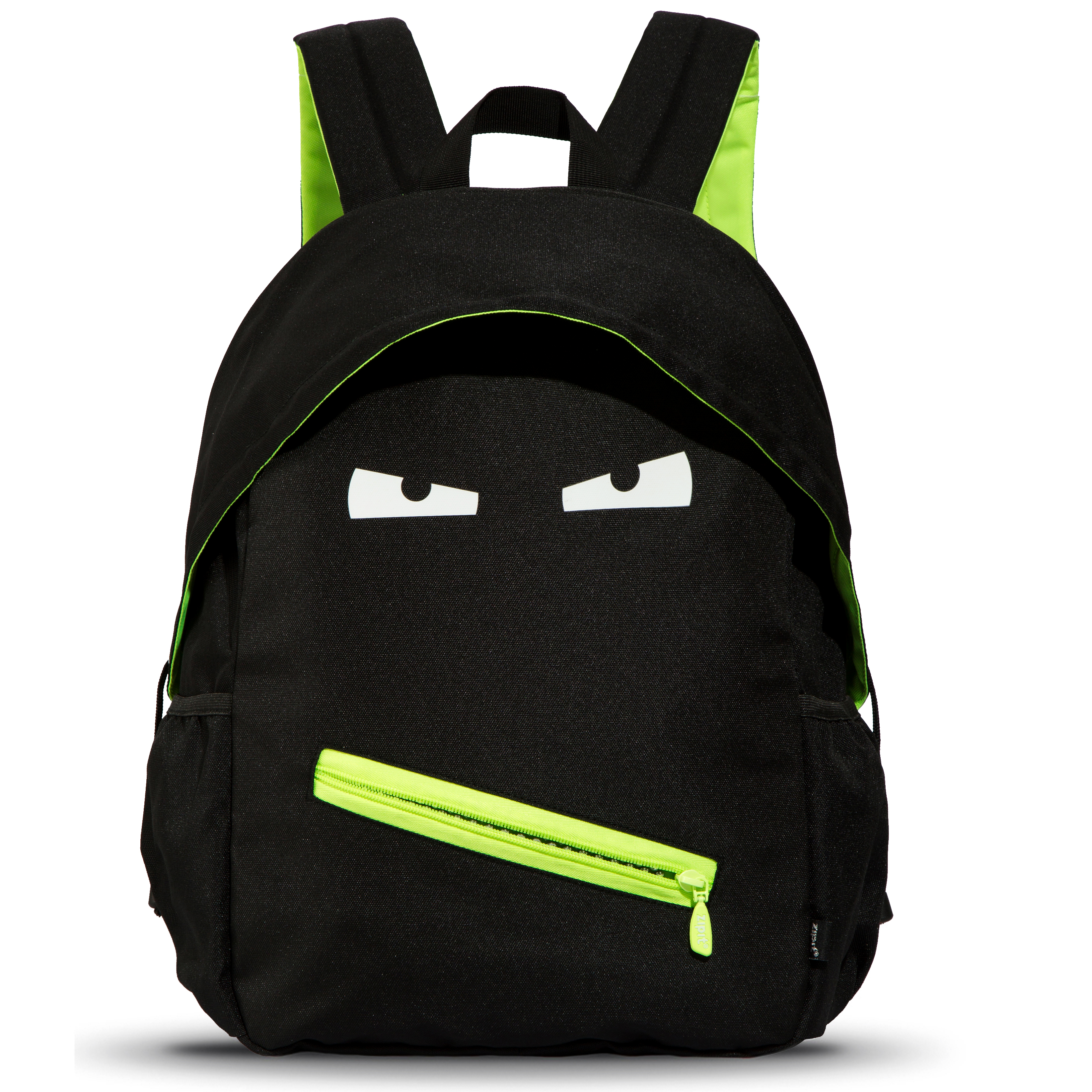 ZIPIT Grillz Backpack for Boys Elementary School & Preschool, Cute Book Bag for Kids (Black) - image 1 of 10