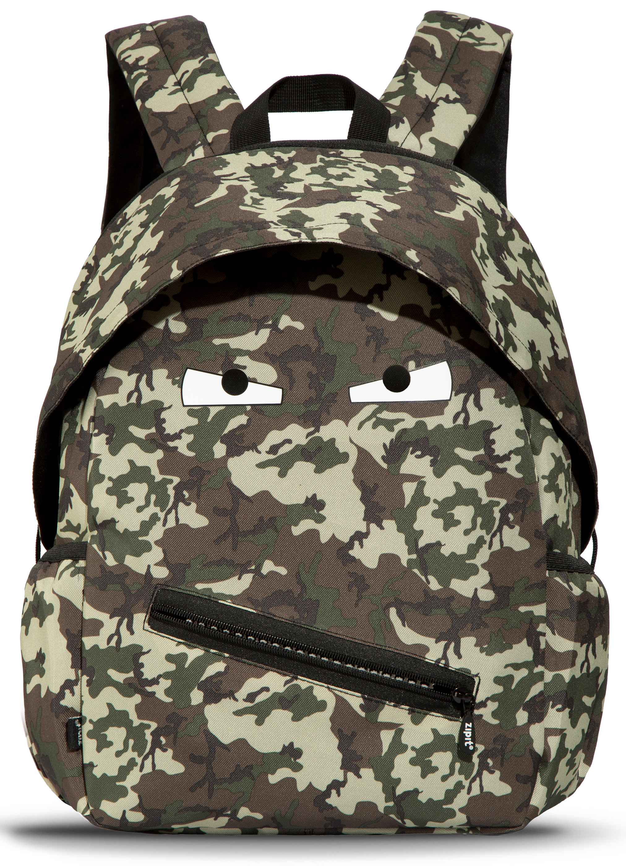 ZIPIT Grillz Backpack for Boys Elementary School & Preschool, Sturdy & Lightweight (Camo Green) - image 1 of 10