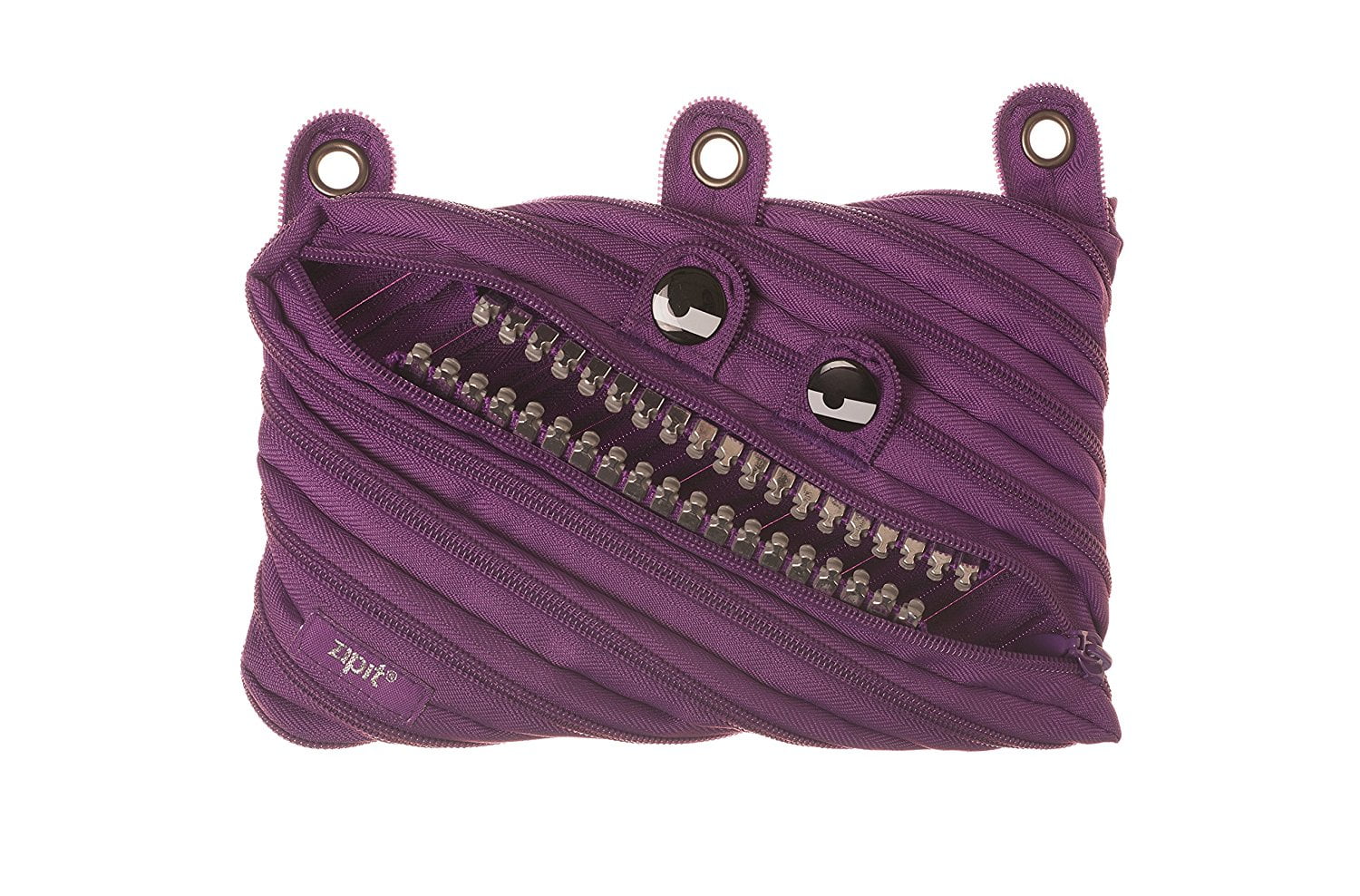 ZIPIT Grillz Monster Pencil Cases with Scissors & Sharpener