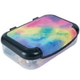 thumbnail image 1 of ZIPIT: Recycled Plastic Pencil Box - Rainbow - Large Capacity Case, Colorful Stationery Organizer, School Supplies-Toys Holder, Snap Close, Kids, 1 of 9