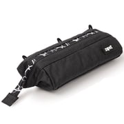 ZIPIT Lenny Pencil Case - Black & White - Large Storage Capacity Zipper Pouch, Makeup & Stationery Bag, School, Washable Polyester, Kids-Teens-Adults