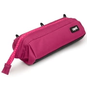 ZIPIT Lenny Pencil Case - Pink - Large Storage Capacity Zipper Pouch, Makeup & Stationery Bag, School-Travel, Washable Polyester, Kids-Teens-Adults