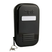 ZIPIT Lock Pencil Case | Lockable Tin Box | Large Capacity Black Pencil Box
