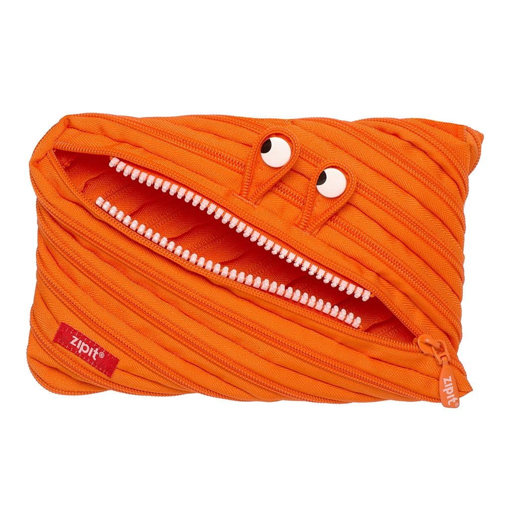 ZIPIT Monster Pencil Cases for Kids with Pink Color - Walmart.com