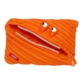 thumbnail image 1 of ZIPIT Monster Pencil Case for Kids, Cute Pencil Pouch for Boys & Girls (Orange), 1 of 10