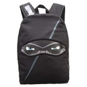 ZIPIT Ninja Backpack for Boys Elementary School & Preschool, Cute Book Bag for Kids Black