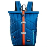 ZIPIT Puffer Backpack, High School and College Bag, Padded Laptop Compartment, Tear Resistant Blue
