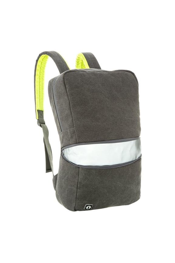 Reflecto Student Backpack, Slim Laptop Backpack, Suitable for Middle and High School (Grey)