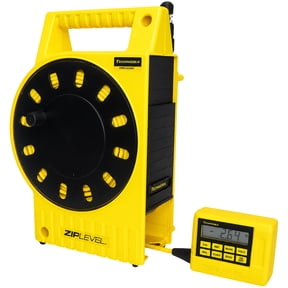 ZIPLEVEL PRO-2030 High Precision Altimeter Leveling Tool  100ft Cord, Measurement Module, Unipod, User Guide & Mounting Stakes