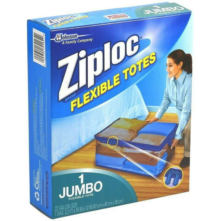 Ziploc® 70162 Flexible Storage Tote, XX-Large, 22-Gallon – Toolbox Supply