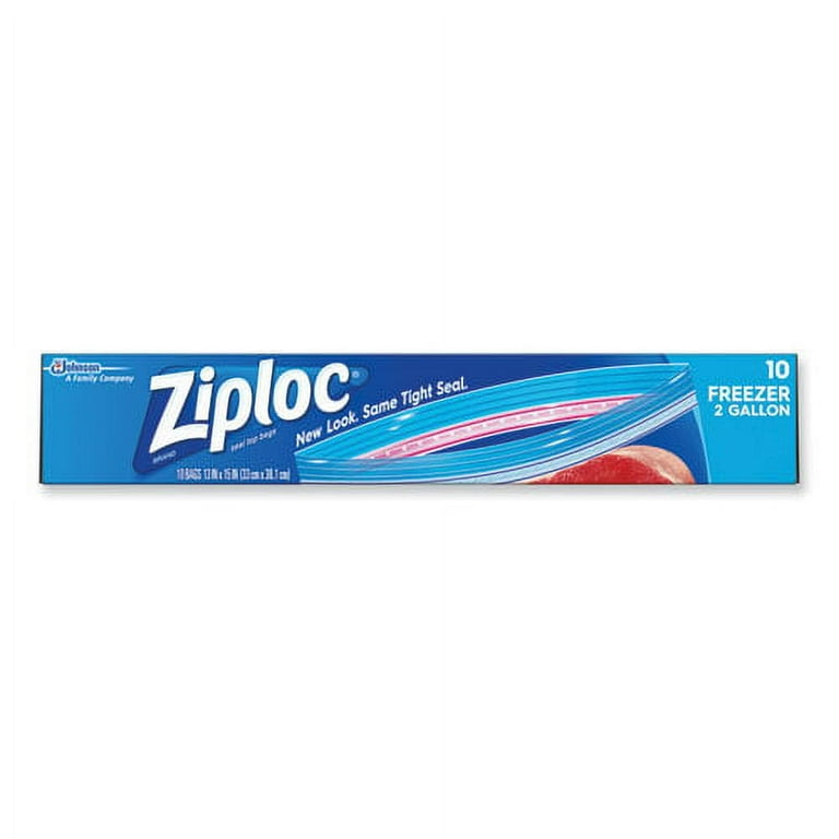 Zipper Freezer Bags, 2 gal, 13 Zipper Freezer Bags, 2 gal, 13