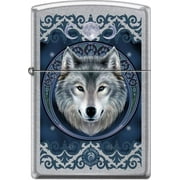 Pro-Cut ZIP-207CI405175 2024 Zippo Anne Stokes Wolf Street Chrome Lighter