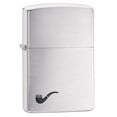thumbnail image 1 of ZIPPO BRUSHED CHROME PIPE LIGHTER, 1 of 2