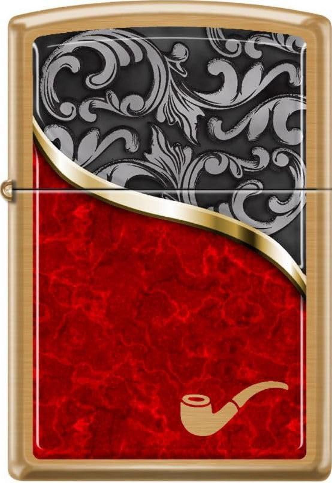 ZIPPO-Black-Gray-Venetian-Pipe