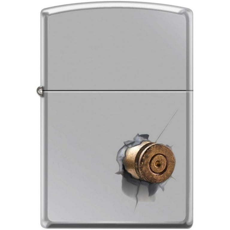 ZIPPO Bullet Shell, High Polish Chrome - Walmart.com