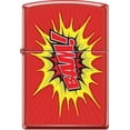 thumbnail image 1 of Pro-Cut ZIP-233CI407179 2024 Zippo Comic Bam Punch Red Matte Lighter, 1 of 1