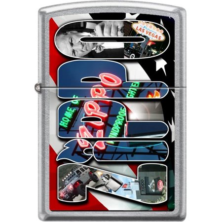 Pro-Cut ZIP-207CI414535 2024 Zippo Custom Logo Exposure Street Chrome Lighter