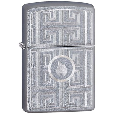 ZIPPO LIGHTER Labyrinth Design