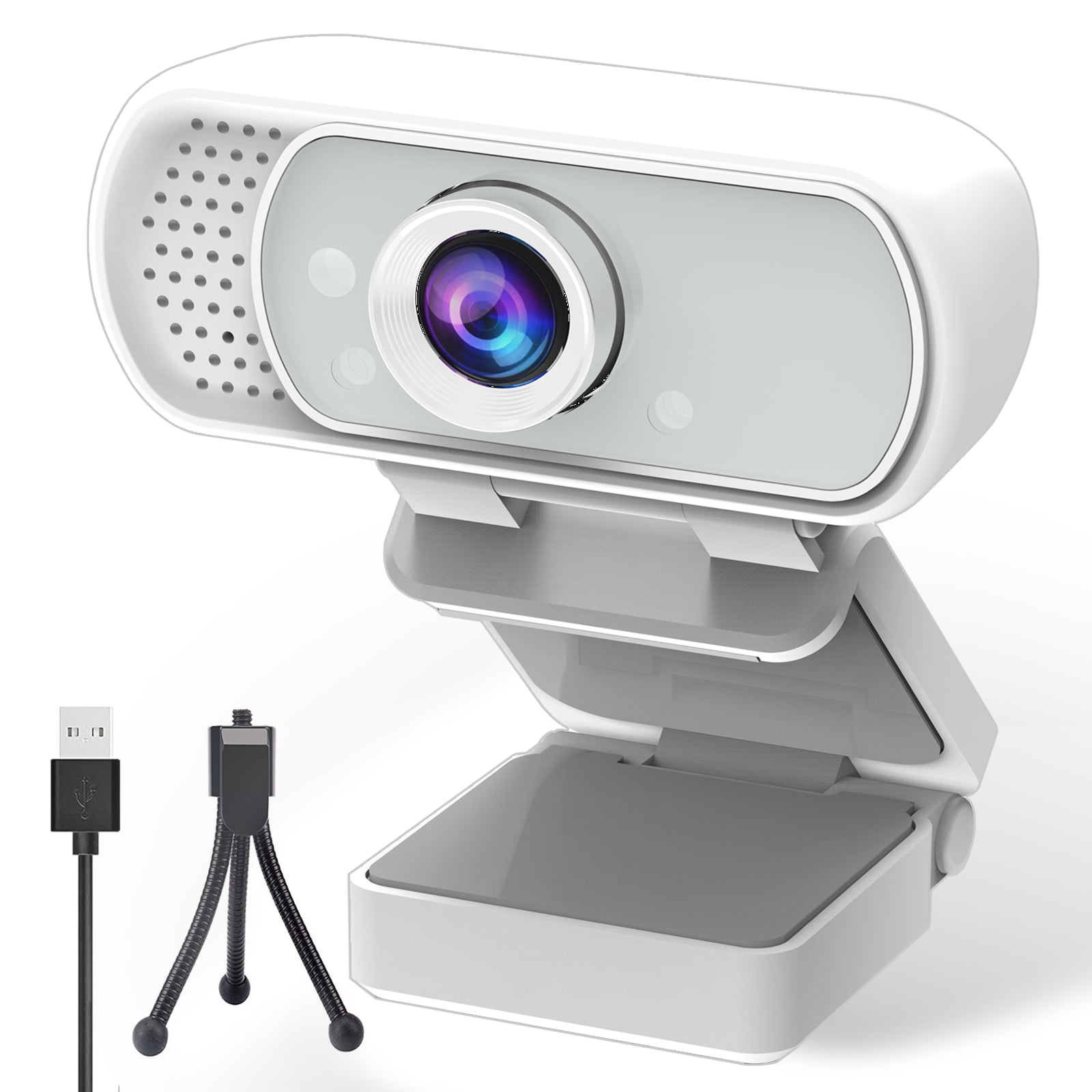 ZIQIAN 1080P Webcam, Live Streaming Web Camera avec Cote dIvoire