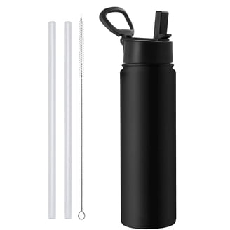 128 oz stainless steel water bottle with straw 128 oz Stainless Steel Water Bottle With Sleeve  Coolplus