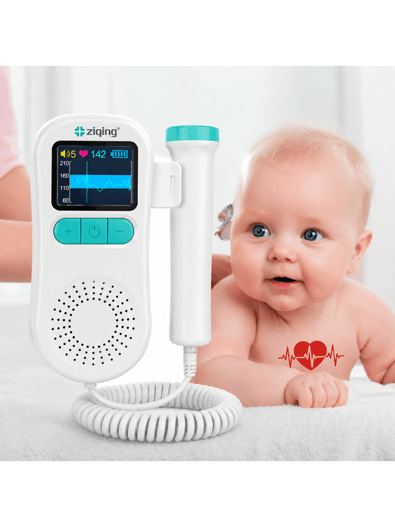 Portable Maternity Accessory Smart Sound Enhancement, Clear Display, Compact Design for Everyday Pregnancy Comfort (White)