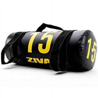 ZIVA Chic Portable Power Core Bag - Pre-Weighted Heavy Duty Commercial  Grade PVC Exercise Sandbags with Non-Slip Handles - Perfect of Home Gym  Weight Training Crossfit Workouts - 20lb 